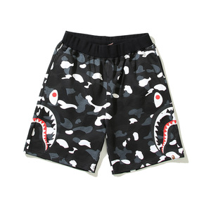 Shorts décontractés mi-longs camouflage pour jeunes, livraison instantanée transfrontalière, en stock, pour hommes et femmes, en coton/polyester, lumineux - Product Image 4
