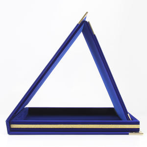 <span class=keywords><strong>Plaque</strong></span> de métal avec logo personnalisé de haute qualité <span class=keywords><strong>2022</strong></span> <span class=keywords><strong>plaque</strong></span> en bois de velours bleu - Product Image 4