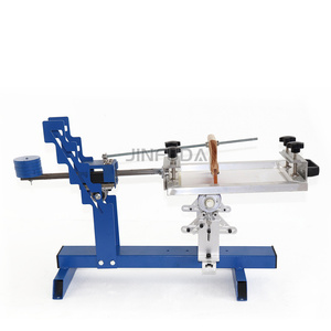 Manual Bottle and Cylinder Screen Printing Machine for Card Paper Label Printing