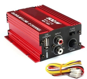 Amplificador pequeño MA150, amplificador pequeño de 12V para coche, amplificador de <span class=keywords><strong>Audio</strong></span> HIFI para coche, salida de banda pura de 5V - Product Image 1