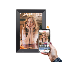 Nouveau Design Prévisions Météo Horloge Affichage de L'heure Frameo App WiFi Smart Cloud Cadre Photo Numérique 7 8 10 15 19 22 32 Pouces