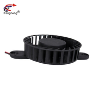 Ventilateur d'extraction industriel 92x92x25mm DC 12V/24V, moteur centrifuge à roulement à billes haute pression avec support
