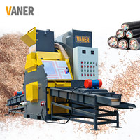 Machine de granulation de câbles de recyclage de déchets de cuivre de 100 à 150 kg/h, broyeurs de métaux de rebut pour le recyclage de câbles de cuivre