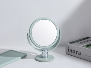 HAIXIN 360 Xoay Nhựa Tùy Chỉnh Màu Sắc Đôi Bên Gương Mỹ Phẩm Bảng Gương Trang Điểm - Product Image 3