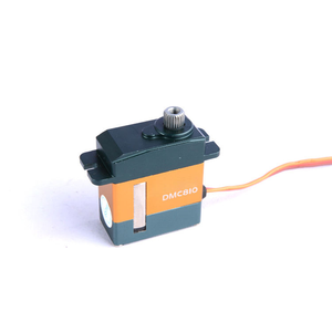 Servomoteur numérique miniature haute vitesse 9g, boîtier tout aluminium, engrenages métalliques pour planeur RC, avion, aile mince, bras robotique, pièce de commande - Product Image 4