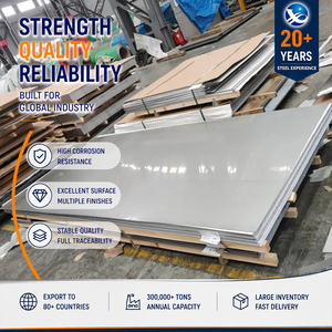 Factory Direct ISO Certified Cutting 347H HL Finish Pickled 3.0mm 1500mm ASTM A240 Stainless Steel Plate - Product Image 1