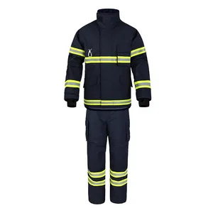 Giacca e Pantaloni da <span class=keywords><strong>Pompiere</strong></span> Uprotec EN 469 per Vigili del Fuoco - Product Image 1