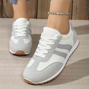 <span class=keywords><strong>Zapatillas</strong></span> Deportivas Alemanas para <span class=keywords><strong>Mujer</strong></span>, Estilo Forrest Gump, para Todas las Temporadas 2026, Estilo Coreano, Casuales, Transpirables, Versátiles, Blancas - Product Image 4