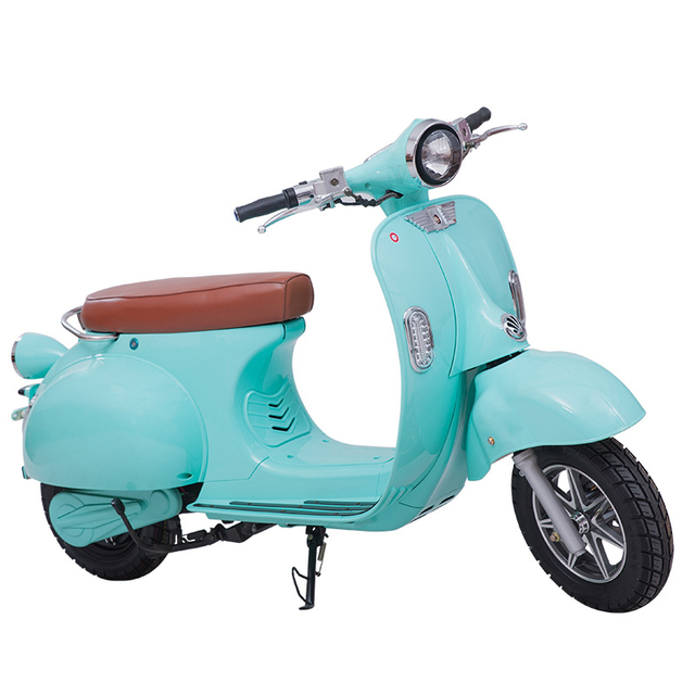 New Design Popular Roman Holiday Style Electric Motorcycle 1200W 60V Electric Scooter