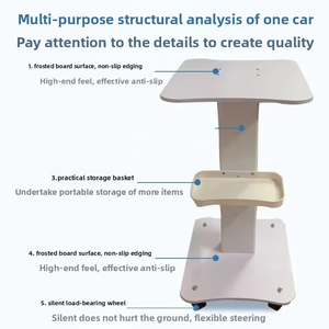 Portable en plastique beauté équipement chariot hydrogène oxygène support à bulles pour Salon <span class=keywords><strong>SPA</strong></span> hôtel stockage <span class=keywords><strong>petit</strong></span> bulle Base support outil - Product Image 2