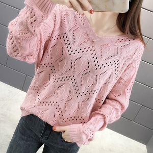 2022上衣女士西方针织品时尚女士休闲衬衫 - Product Image 6