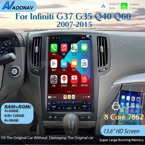 13.6 Inch Android Car Radio for Infiniti G37 G35 Q40 Q60 2007-2015 <b>Stereo</b> Multimedia Player GPS Navigation Wireless Carplay 7862 - Product Image 2