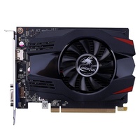Nouvelle carte graphique indépendante pour ordinateur de bureau 7Color Rainbow GT1030 Gold Edition 4GD4 avec ventilateur de refroidissement VGA+/ Interfaces
