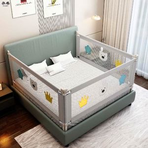 Portable Child Toddler <strong>Cot</strong> Safety Guard Rail Babi Safeti Baby Bed Rail <strong>Bumper</strong> Fence Crib Corner Side Barrier Guard - Product Image 3