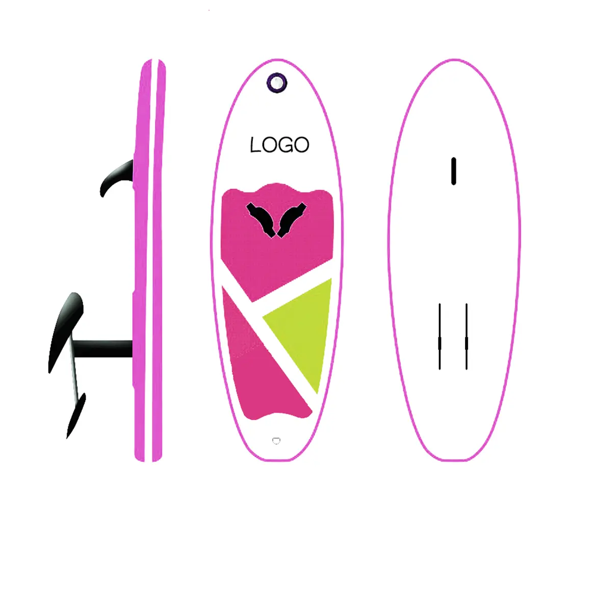 New Size Have Stock Efoil Boards_electric Foil Surfboard Fly On The Water Surf Without Wind Or Waves Fly Over The Waters