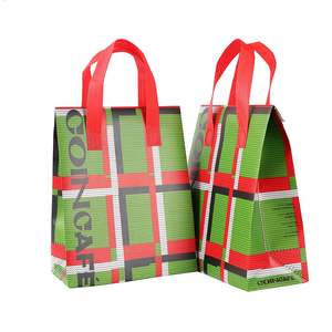 Hot Milk Tea Ice Cream <b>Catering</b> Outdoor Distribution Aluminum <b>Foil</b> Tote Disposable Insulated Non Woven Cooler Bag - Product Image 2