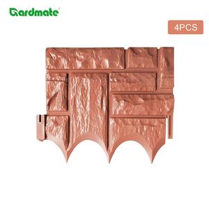 Juego <span class=keywords><strong>de</strong></span> 4 Vallas <span class=keywords><strong>de</strong></span> Jardín, Bordes Decorativos para Jardinería, Valla para Césped, Valla para Jardín <span class=keywords><strong>de</strong></span> Flores - Product Image 4