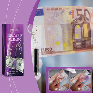 Torche UV d'inspection de l'argent en métal à piles de stylo de lumière UV - Product Image 2