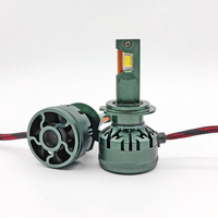 Sistema de Iluminación Automotriz Mejorado de Alta Potencia 100W 3570CSP H11 H4 H7 H1 H3 9005 Bombillas de Faro Led para Vehículos, Motocicletas y Coches