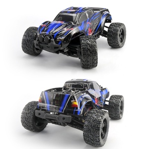 Camion monstre tout-terrain RC électrique 4x4 à l'échelle 1/10 Brushless REMO Hobby SJY-1035 2,4 GHz MMAX, voiture RC de simulation professionnelle - Product Image 4