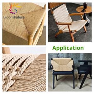 Высокопрочный крученый датский бумажный шнур 2-6 мм для плетения мебели и рукоделия - Product Image 5