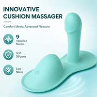 Innovativer Kissen-Massagegerät mit 9 Vibrationsmodi, Weiches Silikon Persönliches Wellness-Gerät, Wiederaufladbar, Leiser Motor, OEM ODM Lieferant