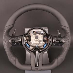 On Sale Black <strong>M</strong> Sports Lenkrad Volant <strong>Steering</strong> <strong>Wheel</strong> for <strong>BMW</strong> F02 F15 F30 F31 F32 E70 E87 E90 E91 M4 X6 3 4 5 Series - Product Image 1