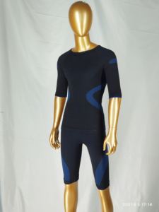 ชุดชั้<span class=keywords><strong>น</strong></span>ในบอดี้เทคมีฮ้าสีฟ้าชุดออกกำลังกายแบบอีเอ็มเอสชุดออกกำลังกายแบบออกแบบโลโก้ได้ตามต้องการจากโรงงานผลิต - Product Image 5