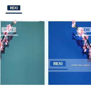 Verre réfléchissant gris bronze foncé vert noir de 3 mm à 10 mm, verre trempé pour mur-rideau, façade en verre - Product Image 5