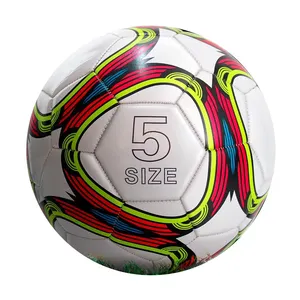 Balón deportivo de fútbol sala barato 32 paneles personalizado impreso foto personalizada Pvc juguete balones de fútbol