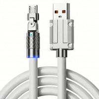 180 Grad Drehbarer Anschluss 3.0 Handy USB-C Schnelllade-Datenkabel Stromkabel Stromverteiler Verlängerungskabel