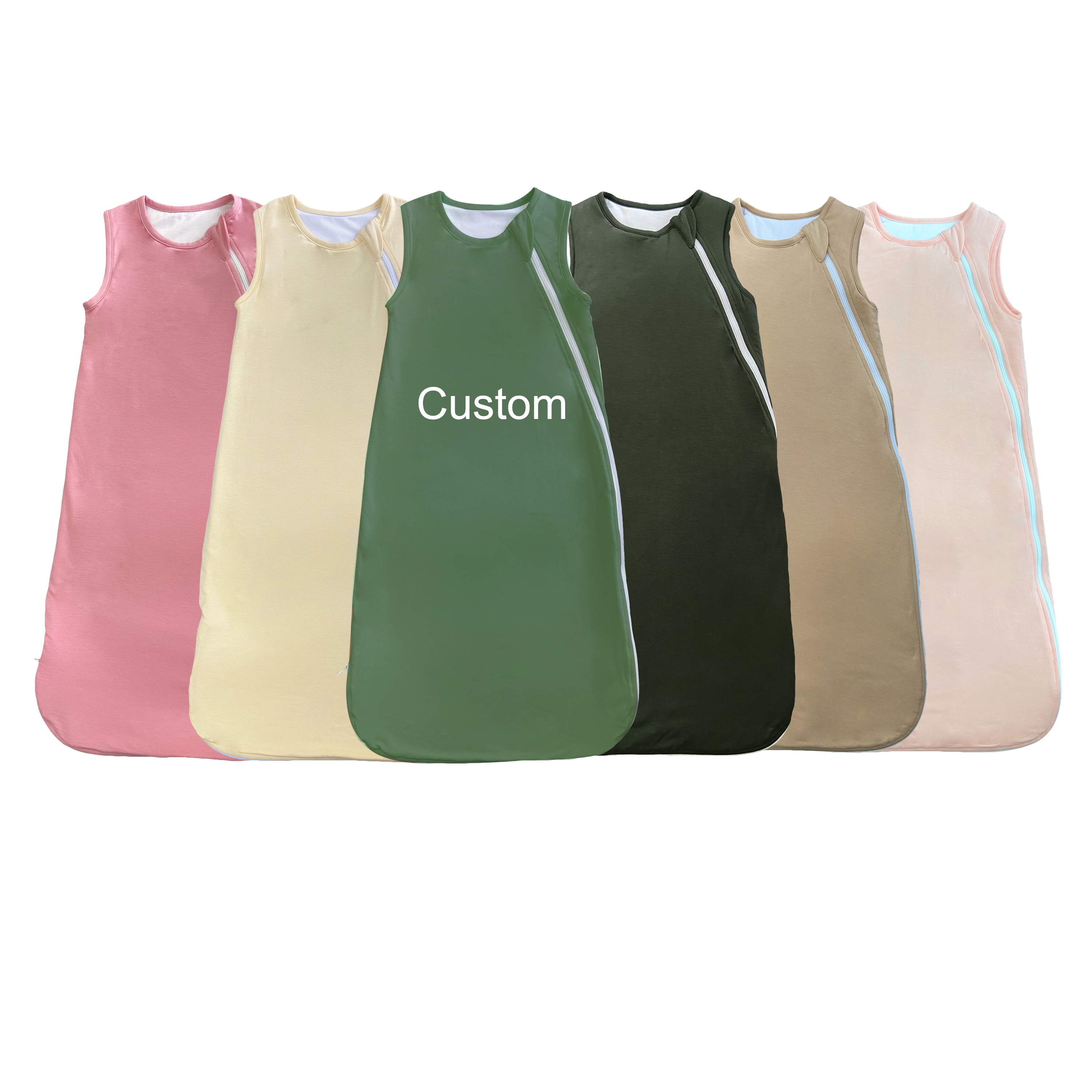 Summer Unisex Baby Bamboo Sleeping Bag Newborn Baby Sleeper Envelope Collar Bamboo Jersey Toddlers Kids Baby Sleep Sack Bag