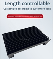 Matériau de toile Bottes de protection tige Flexible Hydraulique CNC Soufflet Couvre