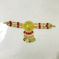 Ensemble de bijoux de mode d'inspiration italienne Jh541, collier plaqué, directement d'Inde, Comores, Mayotte, utilisé pour les spectacles sur scène
