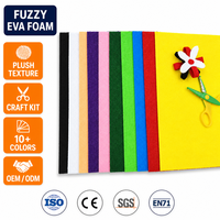 Mousse EVA peluche serviette colorée rouleaux de mousse eva mousseux feuille mousseuse couleur, Goma EVA,EVA avec adhésif