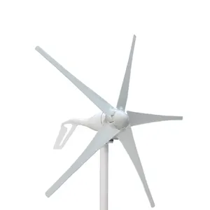 الصين مصنع توربينات الرياح الرأسية مولد هواء 1kw/5kw 24v 48v 96v 3 شفرات للمنزل امدادات الطاقة