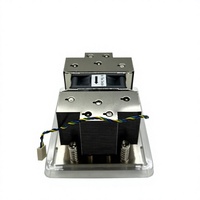 Dissipateur thermique pour processeur de serveur haute puissance pour socket SP5, solution de refroidissement 400W, 5 caloducs en cuivre, base en cuivre, ailettes en aluminium, 2US87