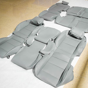 Fundas de Asiento de Coche de Cuero NAPPA Transpirables Personalizadas, Decoración de Asiento Simple y Elegante, Especial para Highlander, <span class=keywords><strong>Ford</strong></span> <span class=keywords><strong>Explorer</strong></span> - Product Image 1