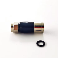 Connecteur de câble coaxial RF étanche de type F mâle à compression pour antenne 75 ohms, câble RG11, caméra CCTV