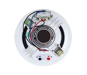 Haut-parleur de plafond JBHKJ 104 6 pouces 5W-10W, boîtier en plastique avec coaxial large bande filaire pour système audio home cinéma - Product Image 2