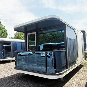 Cápsula Espacial Inteligente con Aislamiento Acústico para Paisajes al Aire Libre, Habitación con Vista Panorámica, Habitación Tipo B&B, Contenedor de Placa de Aluminio Aeronáutico - Product Image 4
