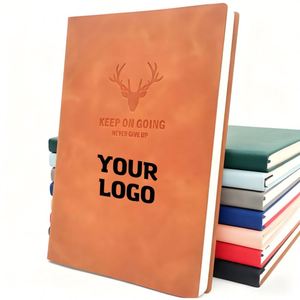Fabricant de carnets, carnet personnalisé A5, couverture souple en cuir PU, carnet de bureau professionnel avec logo - Product Image 1