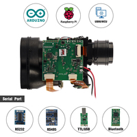 Módulo de Distancia Láser Serial TTL UART Meskernel 1000m, Sensores de Medición de Distancia por Pulsos, Sensor de Telémetro Láser