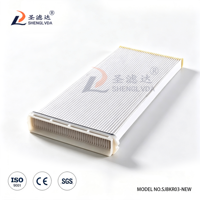 En stock, filtre à air à panneau plat à faible chute de pression, cartouche filtrante KFEW3007PPVE pour système de filtration industrielle