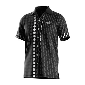 Offre Spéciale Logo personnalisé haut de sport pour hommes <span class=keywords><strong>chemise</strong></span> à demi-manches à fleurs vintage avec bouton de sublimation tissu sergé pour vêtements de plage - Product Image 1