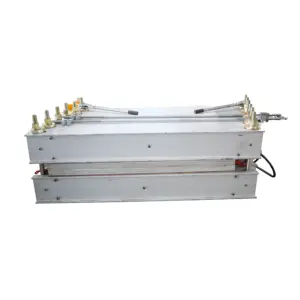 PVC fabric steelcord conveyor belt hot splicing vulcanizing press machine