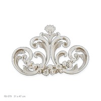 Moulures de plafond personnalisées en PU sculpté, avec roseau de plafond, grand panneau rond ou carré de 27-180 cm, OEM