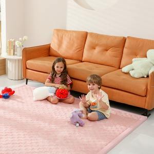 2026年 製品アップグレード版 超ソフトタッチ 新登場 肉厚ぬいぐるみ 畳ラグカーペット 無毒性 ベビープレイマット 形状記憶フォーム 赤ちゃん用ハイハイマット - Product Image 4