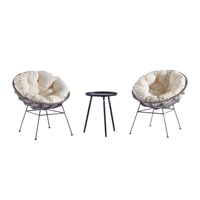 Ensembles de jardin empilables Mobilier d'extérieur Chaise de canne chinoise Ensemble de meubles de jardin Chaises de bar italiennes pour la cuisine