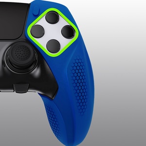 เคสซิลิโคนกันลื่น PlayVital สีน้ำเงิน สำหรับจอย PS5 Edge - Product Image 2